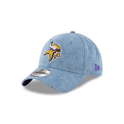 Minnesota Vikings Gorra | New Era NFL Washed Out 9twenty Adjustable Cap Mexico - Azules